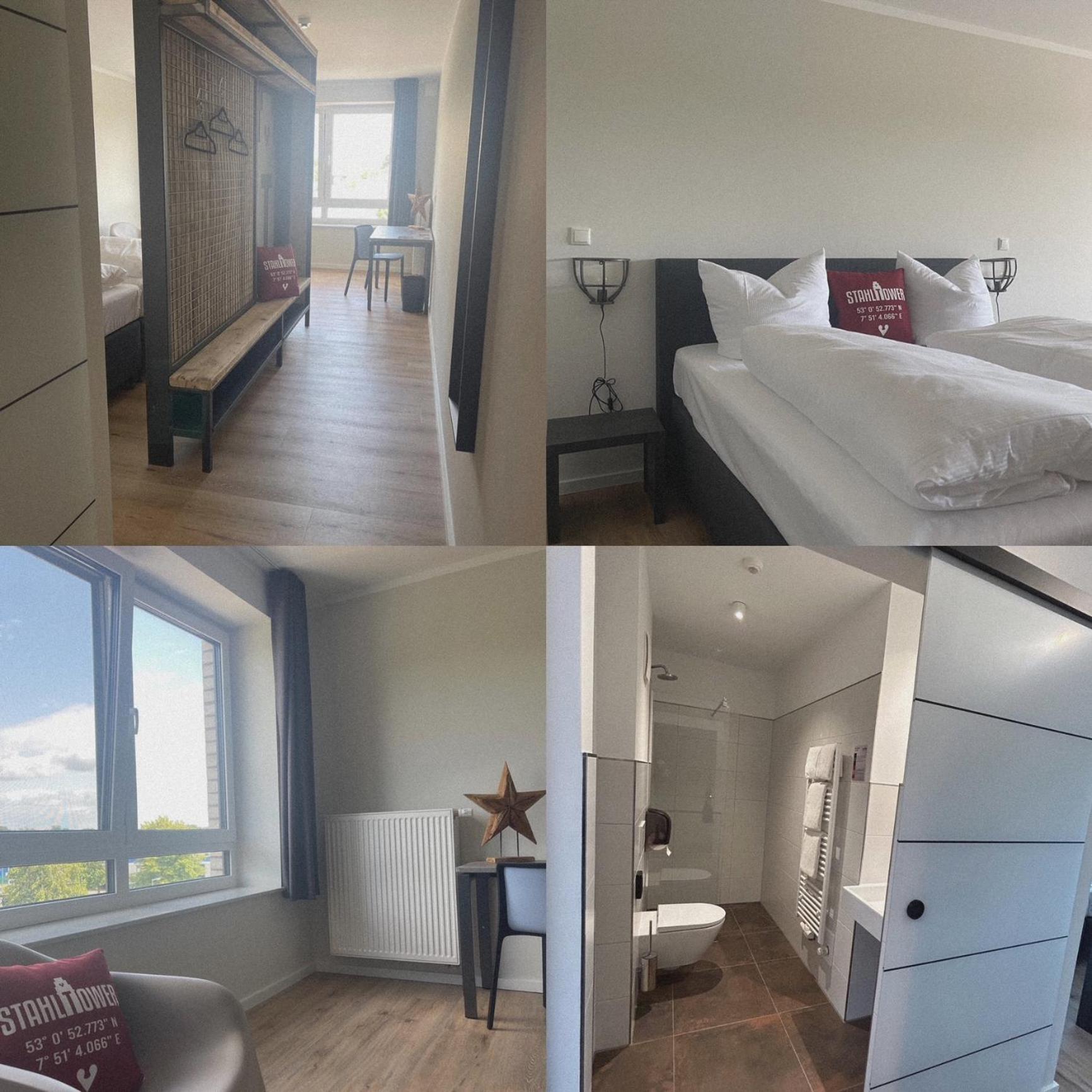 Hotel Stahltower Friesoythe Eksteriør billede